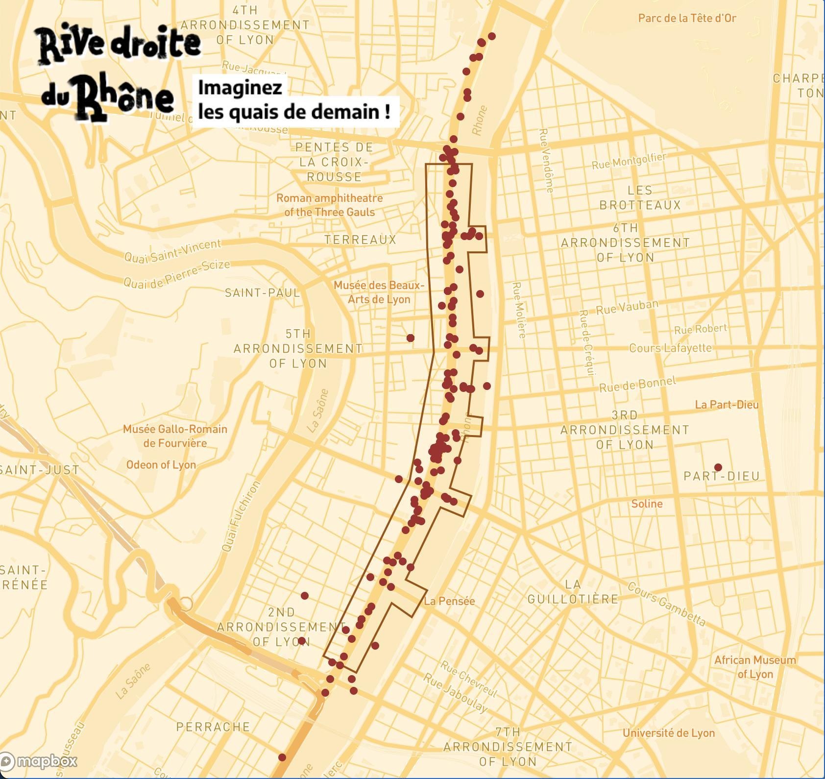 Métropole de Lyon - Rive Droite